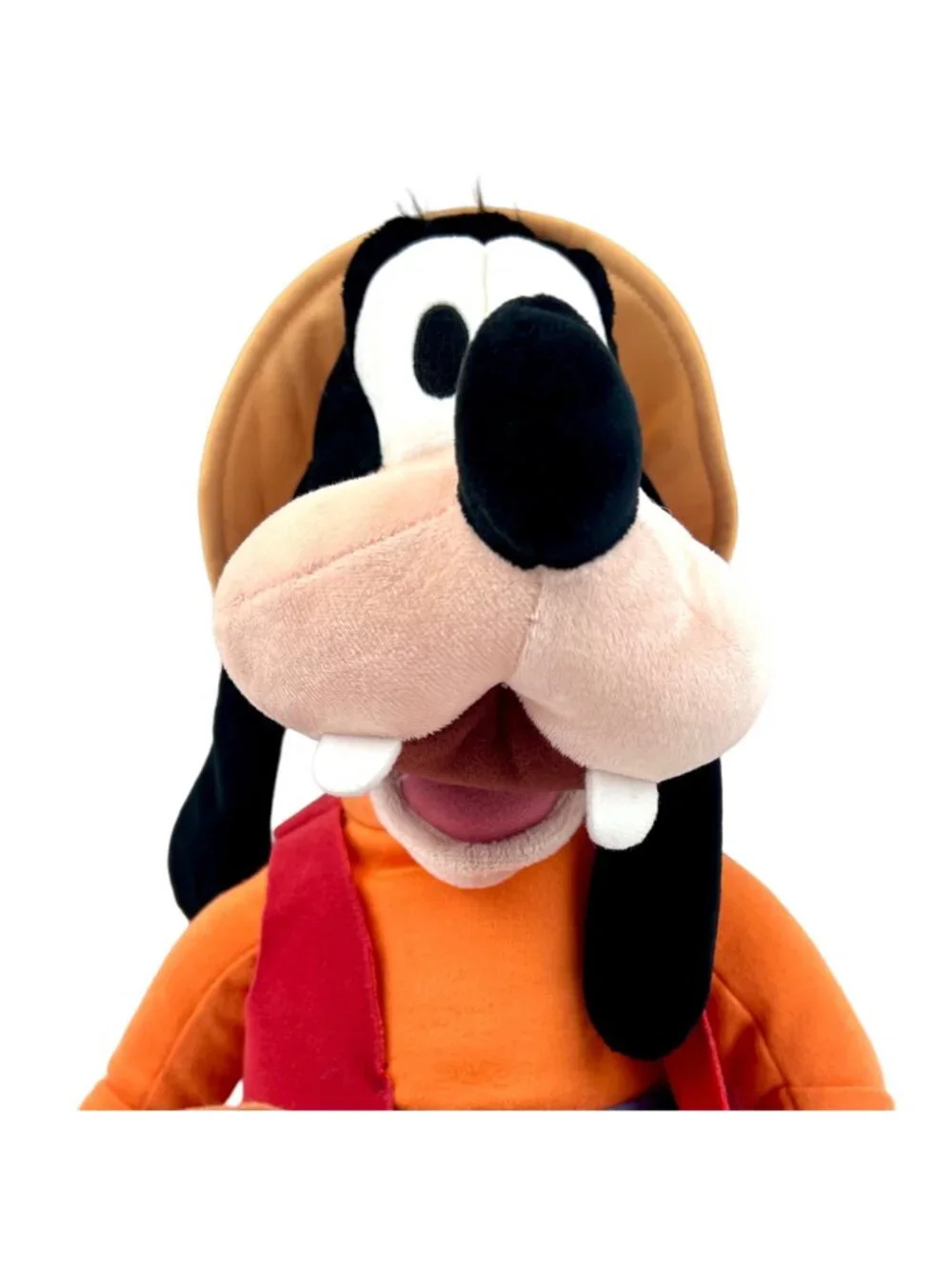 Goofy 20” Plush Toy Disney Parks Authentic Original Gone Fishing Outfit EUC